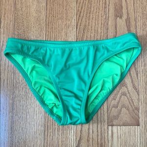 J Crew Green Bikini Bottom - M